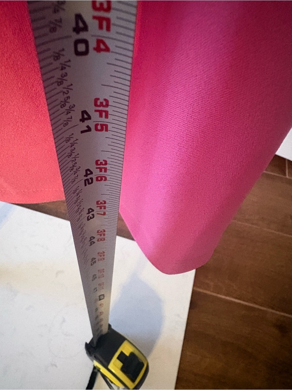 Anthropologie Midi Dress NWT Maya Ruched Hot Pink Sleeveless - Picture 6 of 6